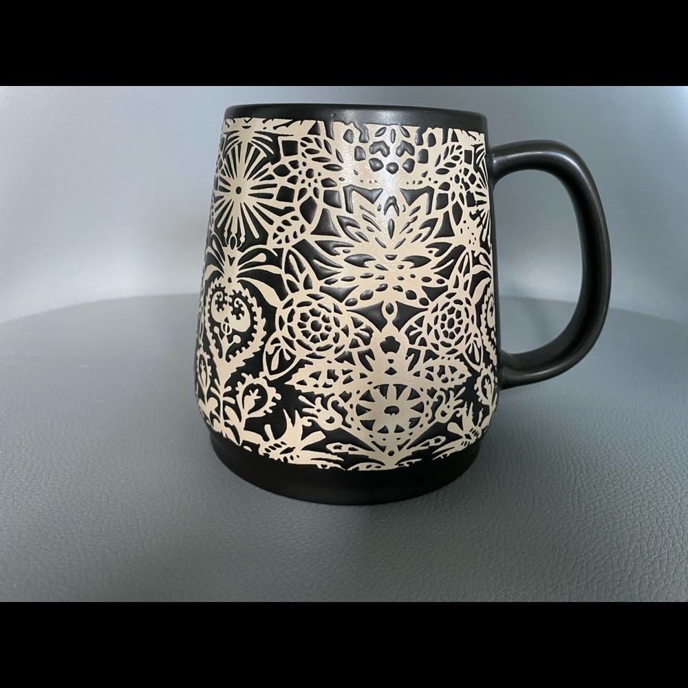 Stoneware Mallorca Mug Black - Opalhouse - 24oz